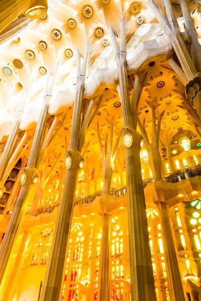 バルセロナ スペイン 2019年9月20日 サグラダ ファミリア Sagrada Familia アントニ ガウディが設計し ユネスコの世界遺産に登録されているスペイン — ストック写真