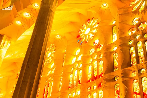 Βαρκελώνη Ισπανία Σεπτεμβρίου 2019 Sagrada Familia Είναι Μια Τεράστια Ρωμαιοκαθολική — Φωτογραφία Αρχείου