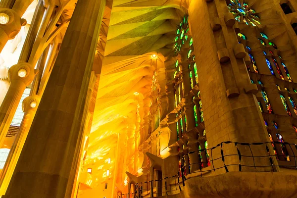 Barcelona Spain September 2019 사그라다 파밀리아 Sagrada Familia 스페인의 안토니오 — 스톡 사진