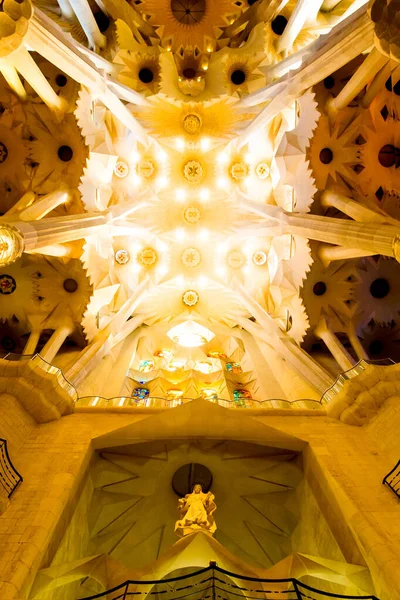 バルセロナ スペイン 2019年9月20日 サグラダ ファミリア Sagrada Familia アントニ ガウディが設計し ユネスコの世界遺産に登録されているスペイン — ストック写真