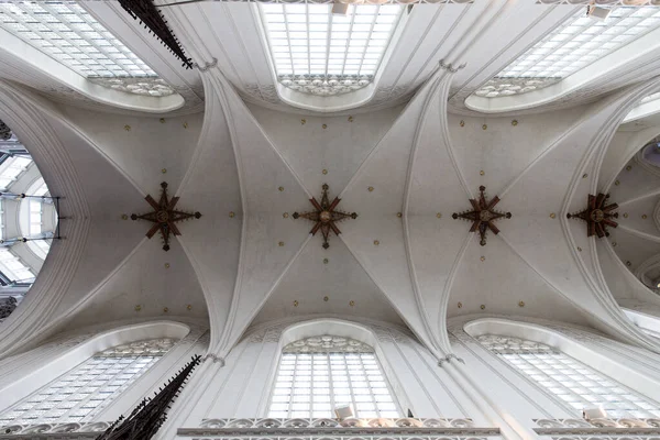 Antwerp Bélgica Outubro 2019 Interiores Pinturas Vitrais Detalhes Catedral Notre — Fotografia de Stock