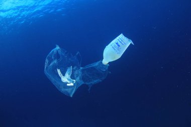 Okyanustaki plastik çöp kirliliği. Çevresel sorun kavramı
