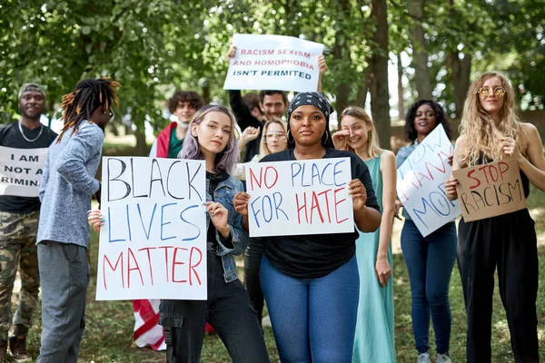 People want justice, black lives matter concept — Stock Photo, Image