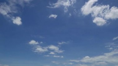 Zaman atlamalı gökyüzü ve bulut doğa içinde