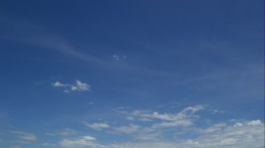 Zaman atlamalı gökyüzü ve bulut doğa içinde