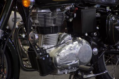 Bangkok - Temmuz 5: Royal modifiye motosiklet gösterisi Bangkok Uluslararası Auto Salon 2018, en büyük ve en görkemli modifiye otomobil ve otomobil aksesuarları show Bangkok, Tayland.