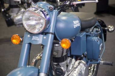 Bangkok - Temmuz 5: Royal modifiye motosiklet gösterisi Bangkok Uluslararası Auto Salon 2018, en büyük ve en görkemli modifiye otomobil ve otomobil aksesuarları show Bangkok, Tayland.