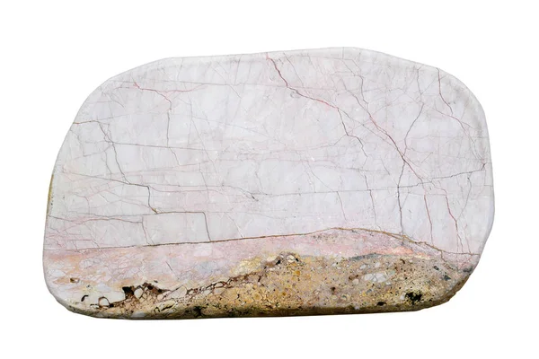 Текстура Мраморного Камня Белом Фоне — стоковое фото