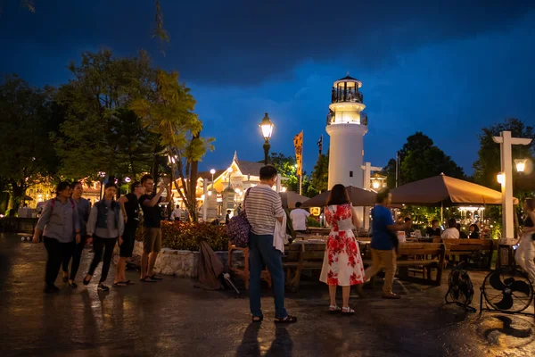 Bangkok Tailandia Octubre 2018 Gente Visita Cena Chocolate Ville Park — Foto de Stock