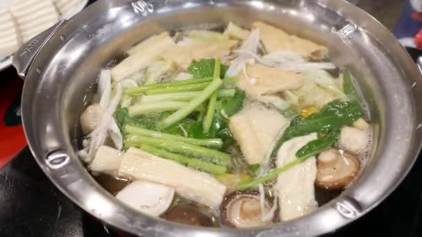 Zestaw Suki Hot Pot — Wideo stockowe