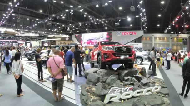 Bangkok Thailand Dezember 2018 Neues Auto Auf Thailand International Motor — Stockvideo