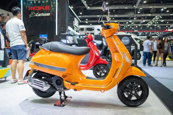 Bangkok Thailand November 2018 Vespa Motorcycle Accessory Thailand International Motor — Stock Photo, Image