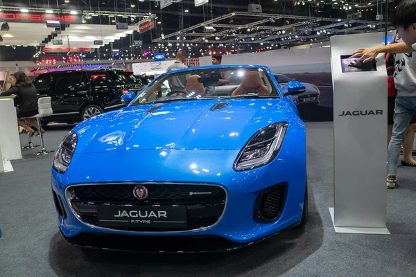 Bangkok Tailândia Novembro 2018 Jaguar Show Carros Thailand International Motor — Fotografia de Stock