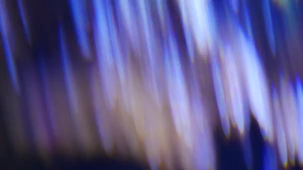 Розмитий Колір Повітряної Бульбашки Кисневої Машини Абстрактний Розмитий Фон Боке — стокове відео