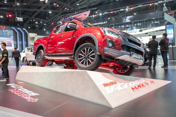 Μπανγκόκ Ταϊλάνδη Νοεμβρίου 2018 Isuzu Max Αυτοκίνητο Δείχνουν Στο Ταϊλάνδη — Φωτογραφία Αρχείου