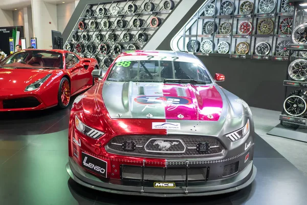 Bangkok, Tayland - 30 Kasım 2018: Araba göstermek Tayland Uluslararası Motor Expo 2018 (Motor Expo 2018) Kasım tarihinde 30,2018 içinde Bangkok, Tayland.