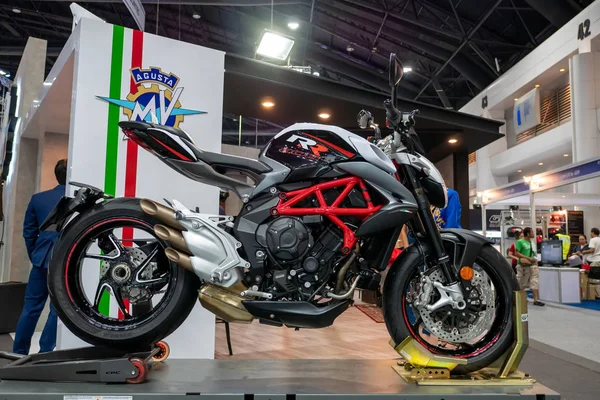 Agusta Motocicleta Acessório Tailândia International Motor Expo 2018 — Fotografia de Stock