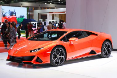 Lamborghini araba 40 Tayland uluslararası Mot sunulan