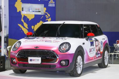 Mini Cooper araba 40 Tayland Uluslararası Otomobil Fuarı'nda