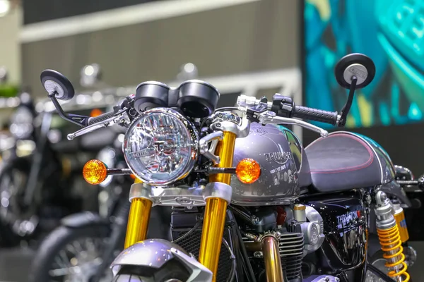 Triumph Motocicleta no 40th Tailândia International Motor Show — Fotografia de Stock