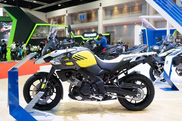 Feche a cabine de eventos SUzuki no The 40th Thailand International M — Fotografia de Stock