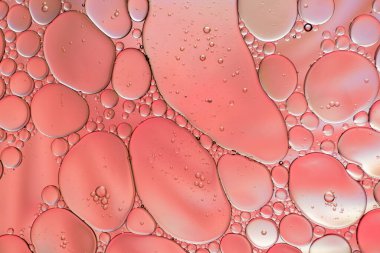 Suyun üzerinde yüzen yağ damlasının renkli sanatçısı.