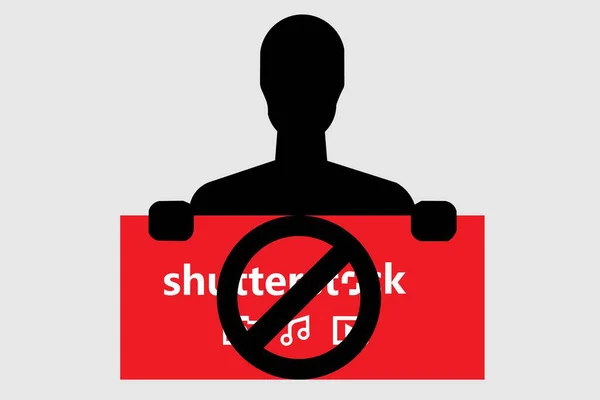 Tabela tutan bir adamın çizimi.