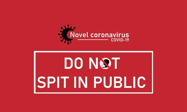 Kamu İşaretine Tükürme 'nin bir vektör çizimi