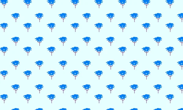 Yaz ağacı ile pürüzsüz bir desen