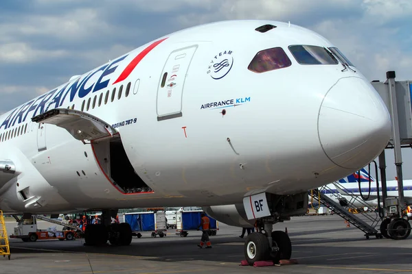 Moscou Rússia Junho 2018 Avião Boeing 787 Dreamliner Air France — Fotografia de Stock