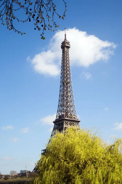 Eiffel Tower Spring Paris France — Stock Photo, Image