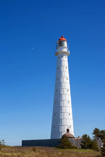 Latarnia Morska Tahkuna Wyspie Hiiumaa Estonia — Zdjęcie stockowe