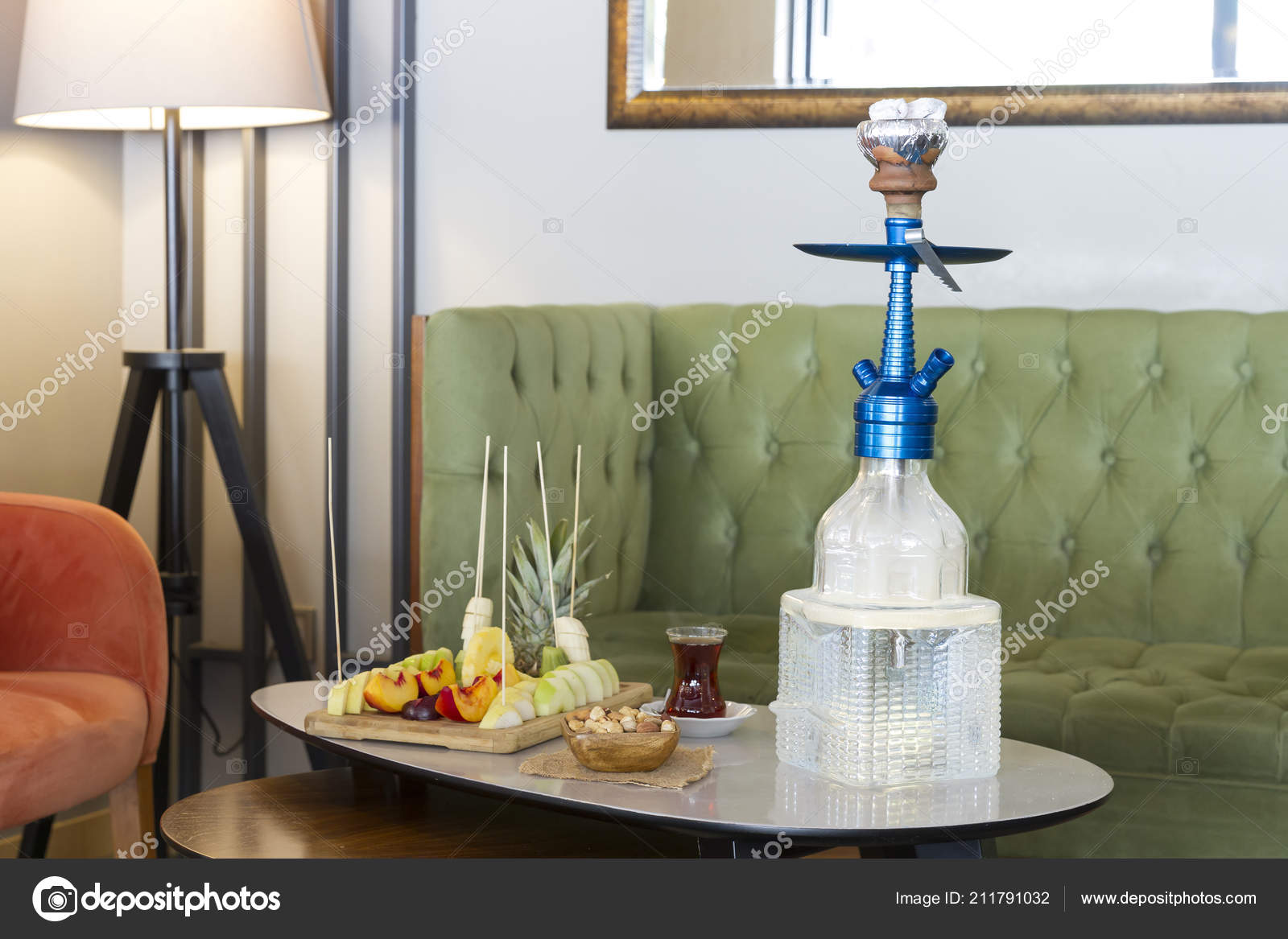 Traditional Arabic Turkish Shisha Hookah Water Pipe Serving Fresh Fruits Stock Photo Image By C Nadirkeklik Traditional Arabic Turkish Shisha Hookah Water Pipe Serving Fresh Fruits Stock Photo Image By C Nadirkeklik