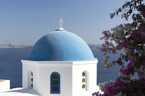 Most Romantic Greek Oia Town Santorini Island Greece — Stock Photo, Image