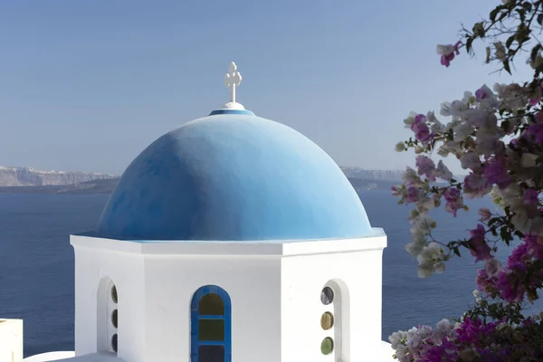 Most Romantic Greek Oia Town Santorini Island Greece — Stock Photo, Image