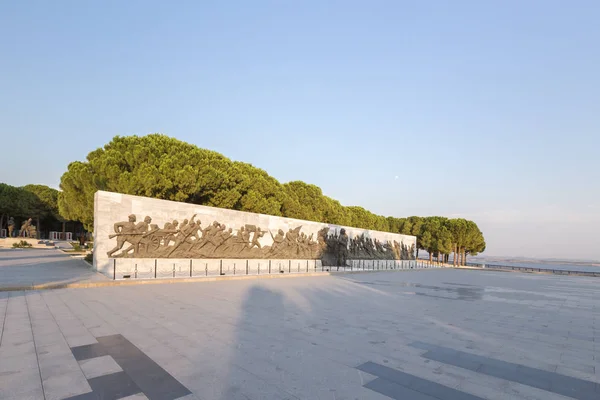 Canakkale Turquie Août 2017 Statue Ataturk Mémorial Des Martyrs Canakkale — Photo