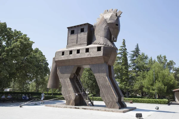 Cavalo de tróia em canakkale squareturquia