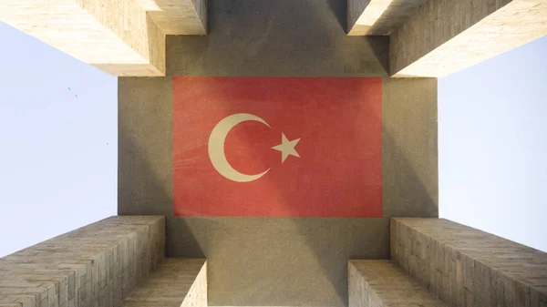 Κανακάλε Μαρτύρων Μνημείο Κατά Των Δαρδανελίων Τούρκοι Στρατιώτες Που Συμμετείχαν — Φωτογραφία Αρχείου