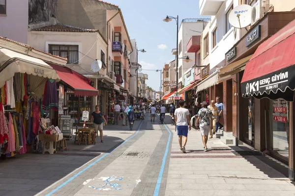 Canakkale Turquía Agosto 2017 Canakkale Una Ciudad Puerto Marítimo Turquía — Foto de Stock