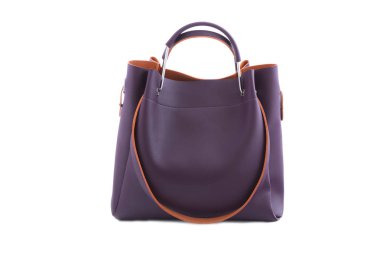 şık bayan çanta bakış beyaz arka plan üzerinde kapatın