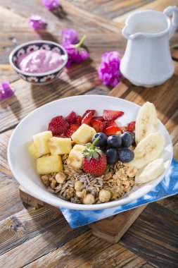 kadar lezzetli sağlıklı kahvaltı görünümü Kapat