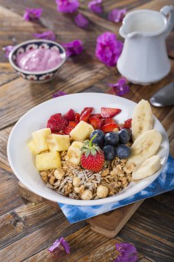 kadar lezzetli sağlıklı kahvaltı görünümü Kapat