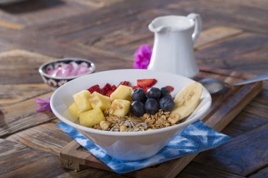 kadar lezzetli sağlıklı kahvaltı görünümü Kapat