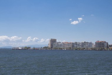 Izmir, Türkiye - 15 Ağustos 2017: Güzel doğal kenti Izmir, Türkiye