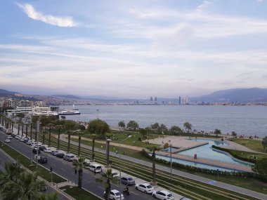 Izmir, Türkiye - 15 Ağustos 2017: doğal kenti Izmir, Türkiye