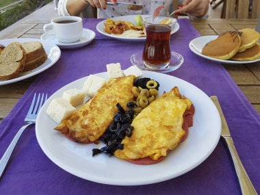 hizmet lezzetli yemek görünümünü kapat 