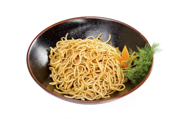 白い背景に分離された伝統的なアジア料理のクローズ アップ表示 — ストック写真