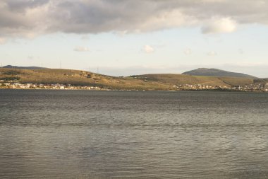 Türkiye'de güzel deniz görünümü çeşme kıyı kenti