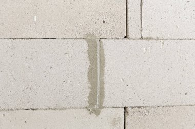 arka plan olarak hafif tuğla duvarın tam kare