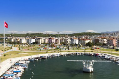 Aliağa Izmir şehir ilinin doğal görünümü